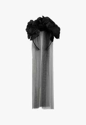 Next, HALLOWEEN FLOWER VEIL HEADBAND - Haar-Styling-Accessoires - black