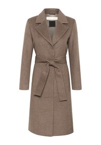 JACKY - Klasický kabát - mocha grey melange