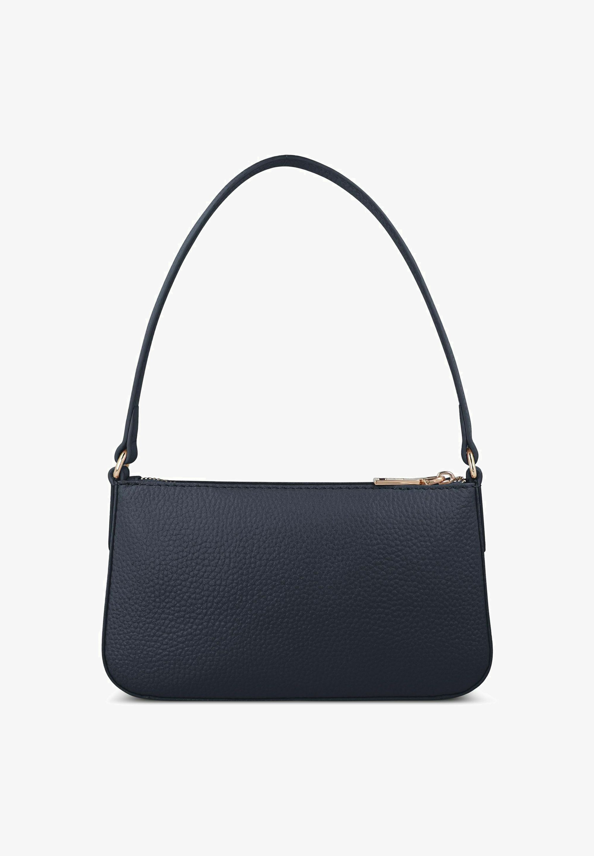 Lazarotti Bologna Borsa In Pelle Navy 2 – Borsetta A Mano E A Tracolla, Dimensioni 23x18x11 Cm, Pelle Bovina, Made In Germany