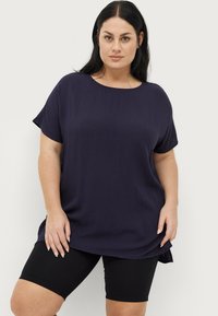 Ellos Plus collection TUNIKA - Camicetta - blau