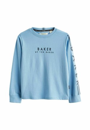 Next Pikkade varrukatega topp - mottled blue