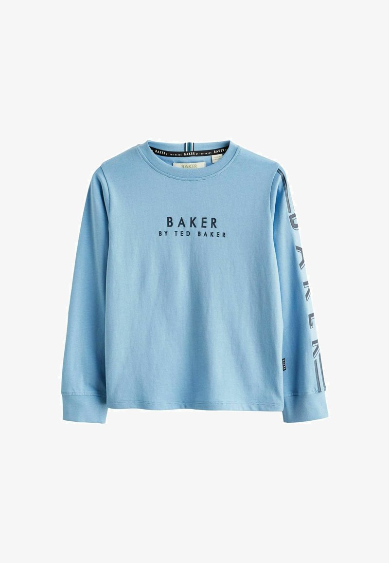 Next Pikkade varrukatega topp - mottled blue