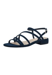 Tamaris Páskové sandály  - navy