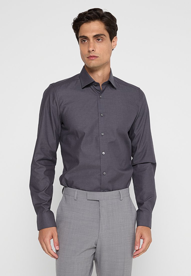 OLYMP Level Five Zakelijk overhemd donkergrijs