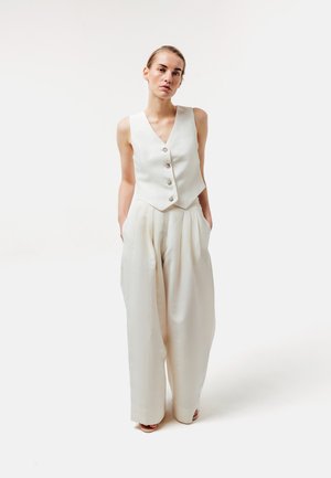 KIMBERLY - Trousers - offwhite
