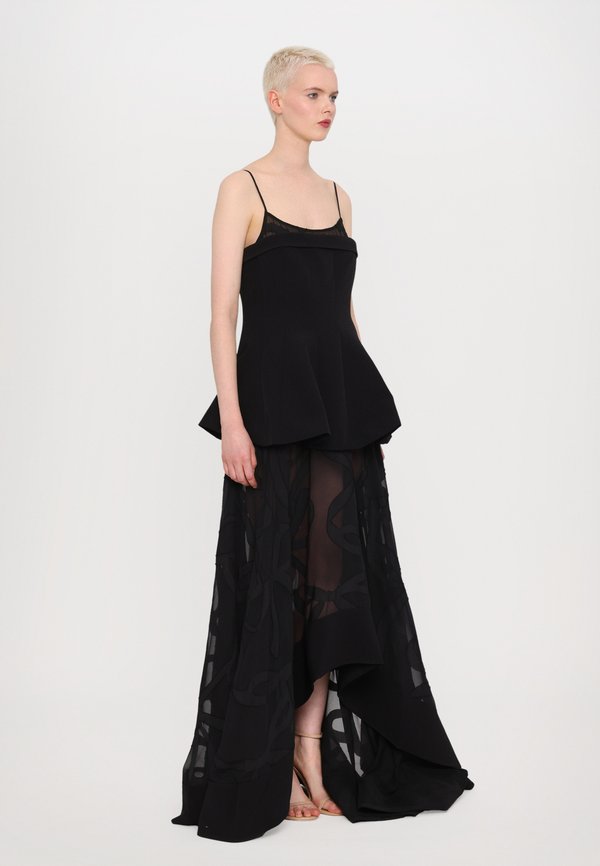 TAILORED BODICE HIGH LOW DRESS - Occasion wear4