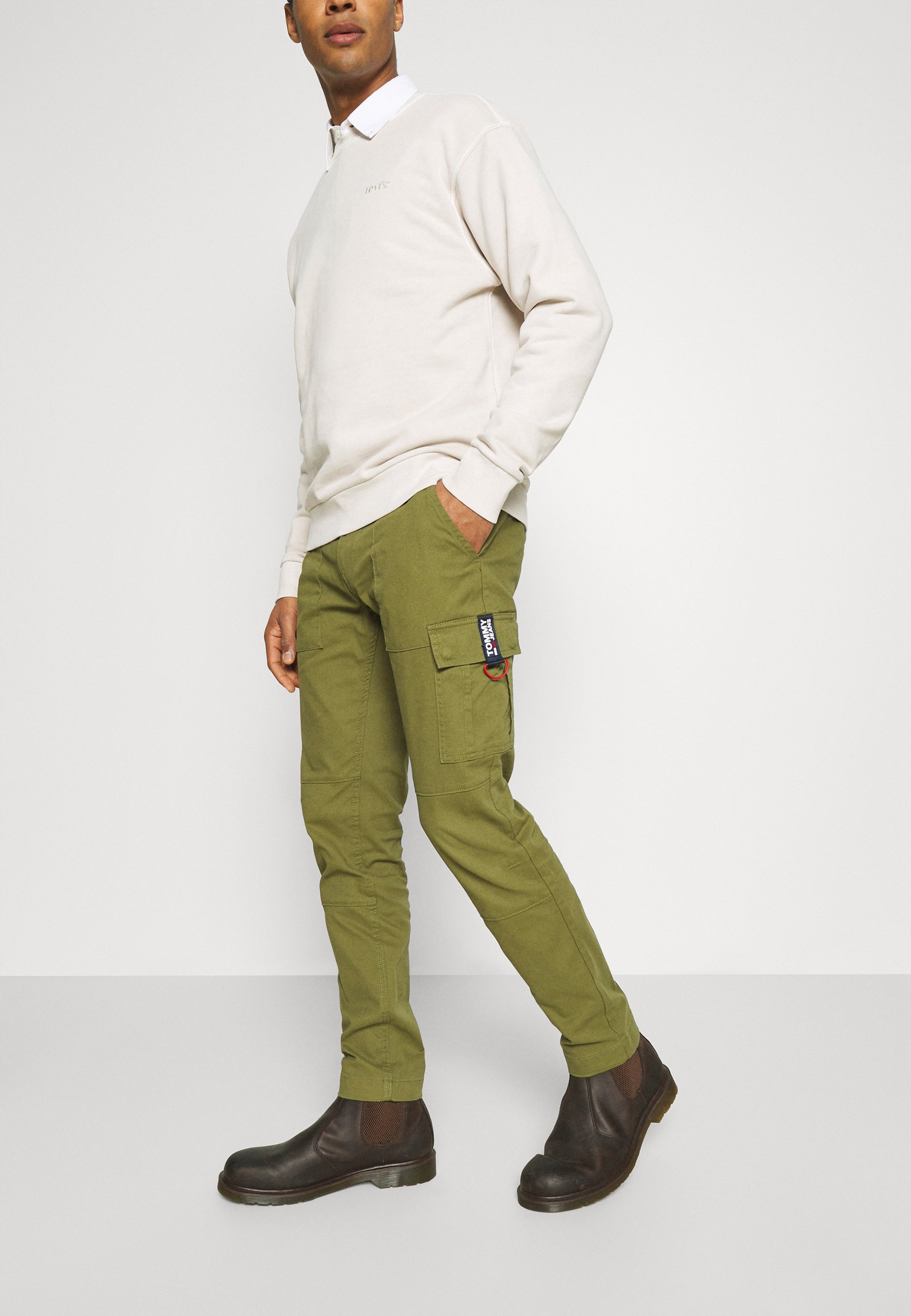 tommy jeans dobby cargo pant