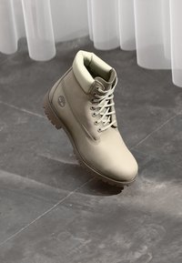 Snørestøvletter - mid grey/light green
