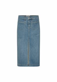 PD-CARA 70'S WASH RIVOLI - Velika suknja - denim blue