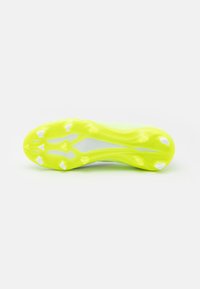 adidas Performance CRAZYFAST 1 FG - Fußballschuhe für festen Untergrund - footwear white/core black/lucid lemon