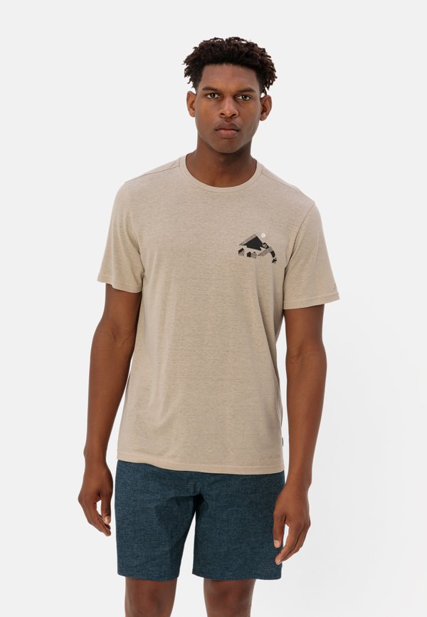 MONT - Sport T-Shirt - linen uni