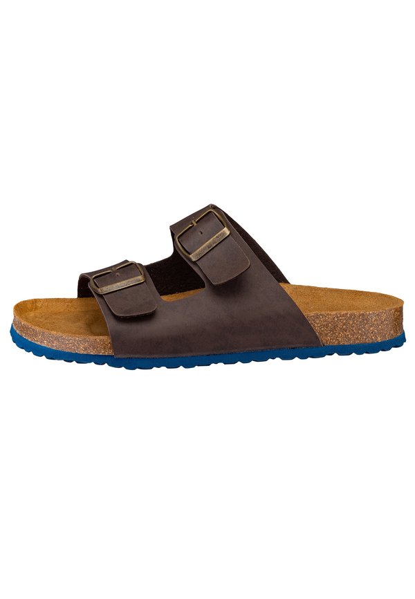 CONCRETE - Pantolette flach - braun