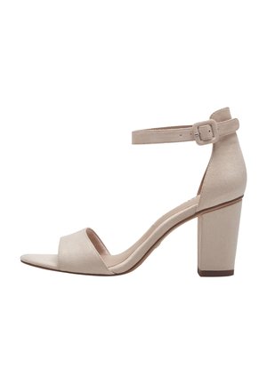 Sandales à talons hauts - beige