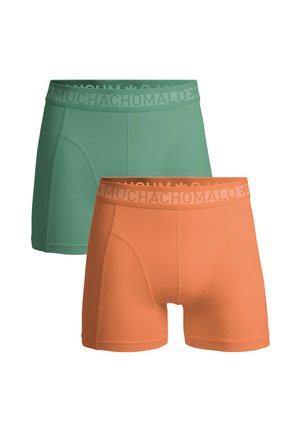2-PACK SOLID - Underkläder - orange/green