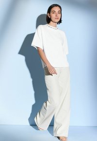 Next SHORT SLEEVE  - Triko s potiskem - white