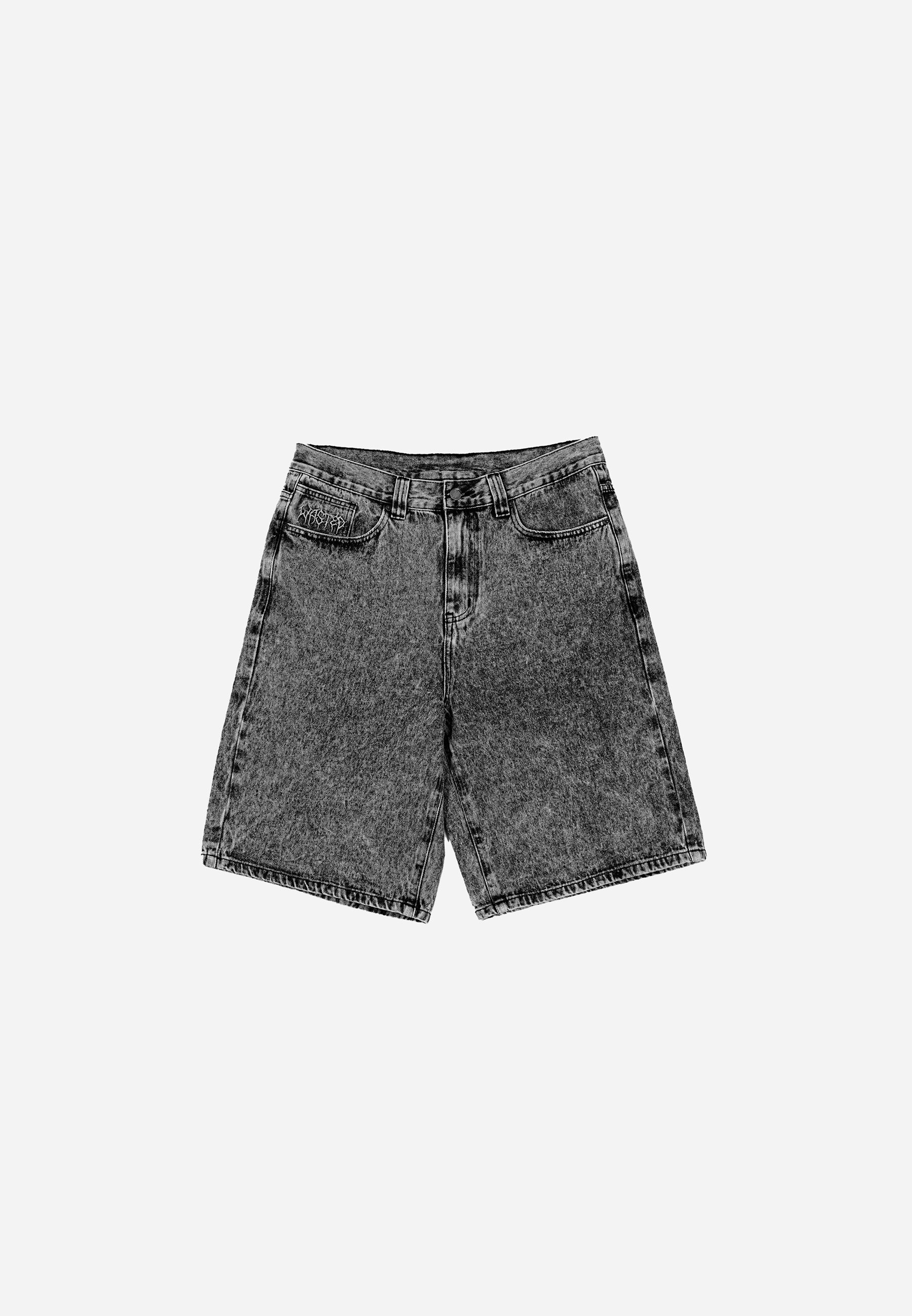 Wasted Paris CASPER SNOW UNISEX - Short en jean - grey/denim