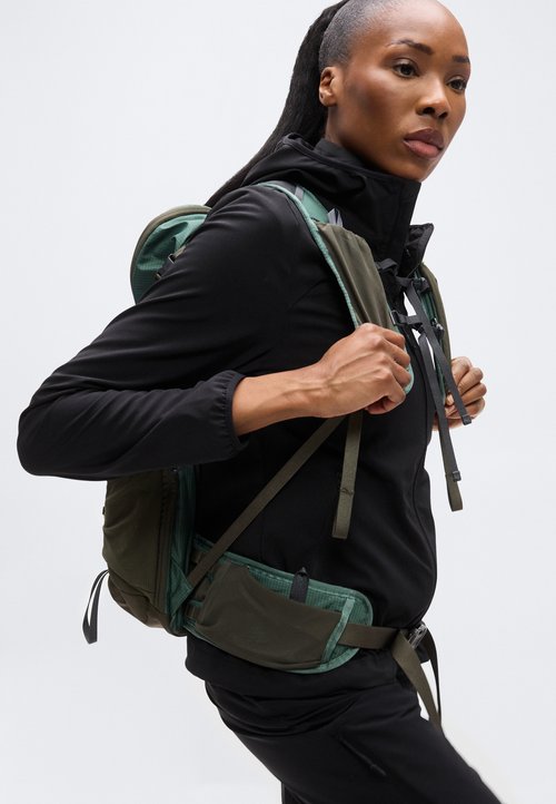 The North Face Chaqueta con capucha para mujer Nimble 2 Negro — photo 4