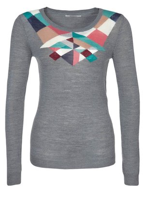 Pullover - mottled grey