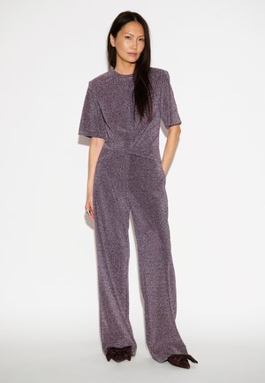 NOEMIA LUREX - Broek - purple