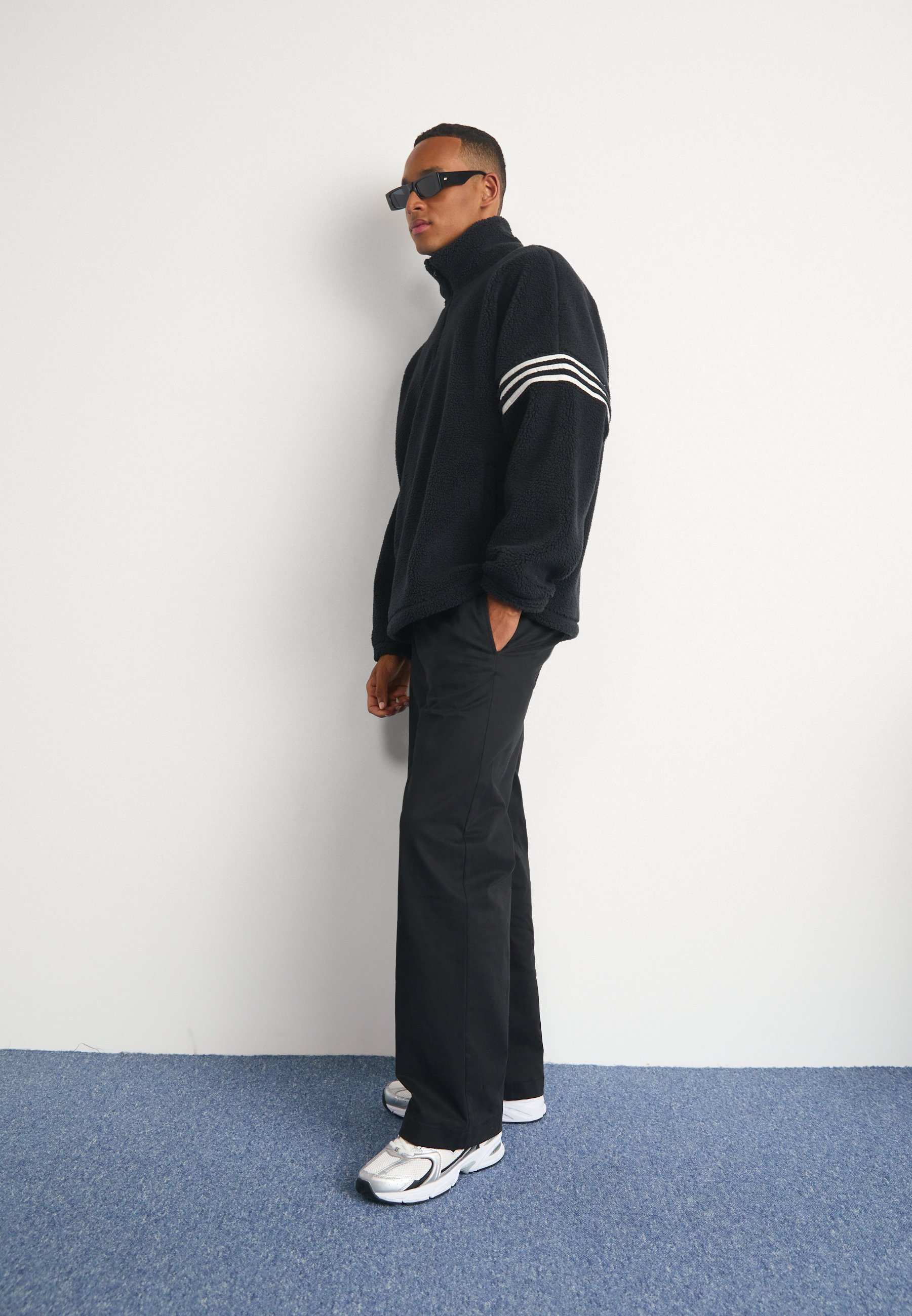 ★adidas★NEUCLASSICS POLAR FLEECE HARF ZIP★追跡可 ☆adidas☆NEUCLASSICS POLAR FLEECE HARF ZIP☆追跡可