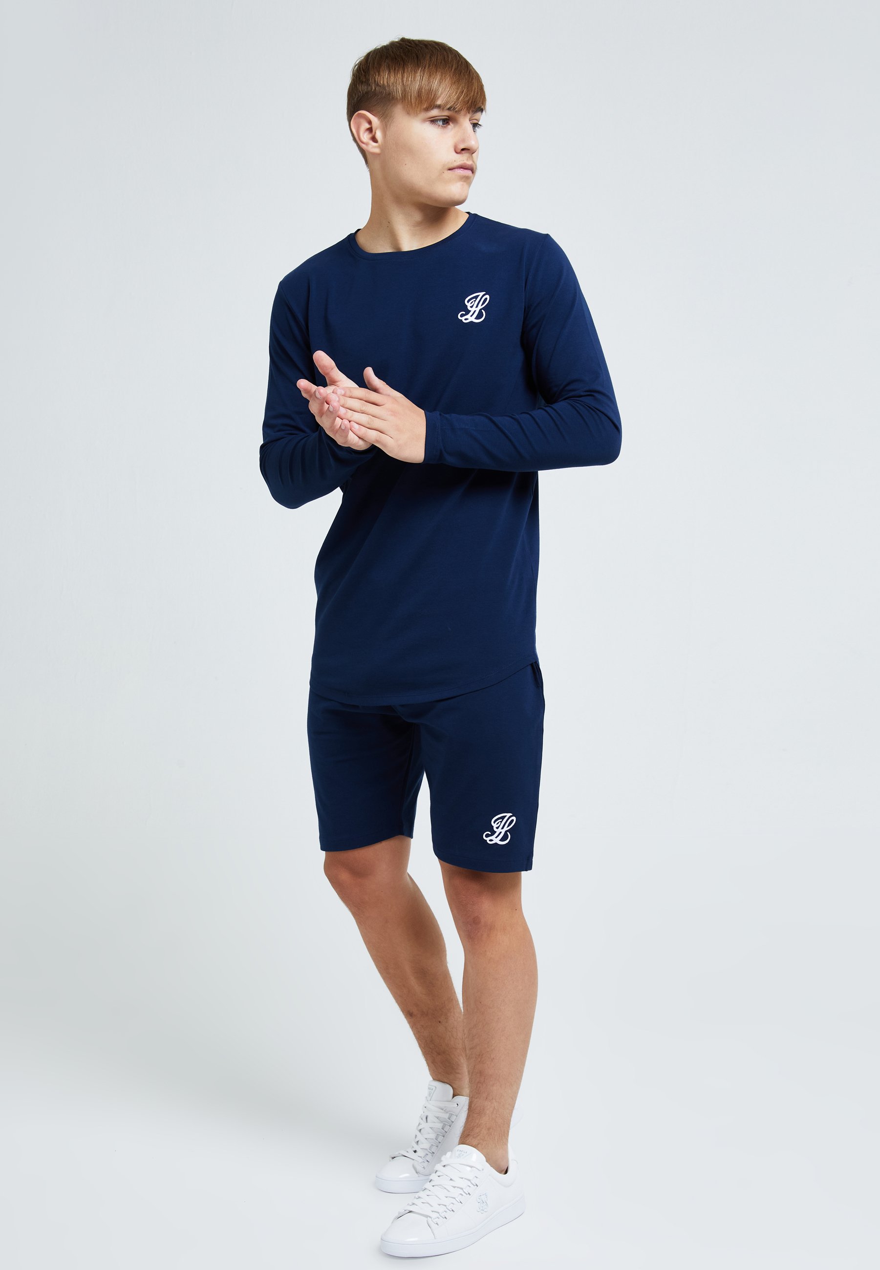 SikSilk Juniors Elite - White \u0026 Navy