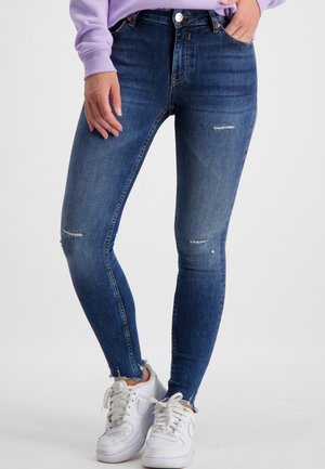 Cars Jeans ELIF  - Jeans Skinny Fit - dark used