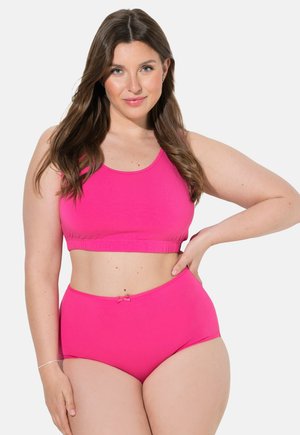 Ulla Popken, 3 PACK OF MAXI BRIEFS - Braguitas - pink