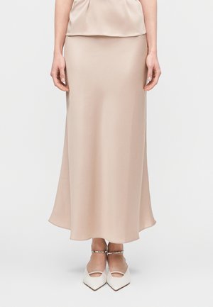 EXCLUSIVE CAT SKIRT - Maxisukňa - mink