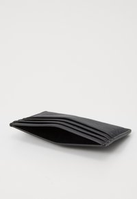 Calvin Klein SLEEK CARDHOLDER - Custodia per biglietti da visita - industrial mono black