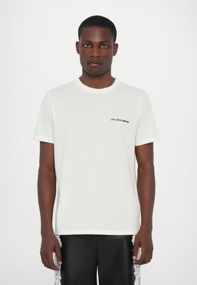 Les Benjamins SHORT SLEEVE TEE - Basic T-shirt - white
