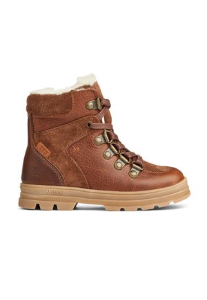 Wheat, WINTERBOOT TONI HIKER TEX UNISEX - Bottines à lacets - cognac