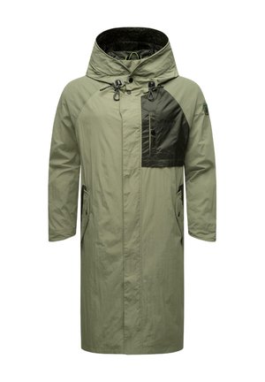 STONE HARBOUR ZAFAAR - Regenjacke / wasserabweisende Jacke - light olive