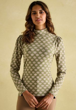 Tom Joule ELIZABETH HIGH NECK  - Langarmshirt - green floral