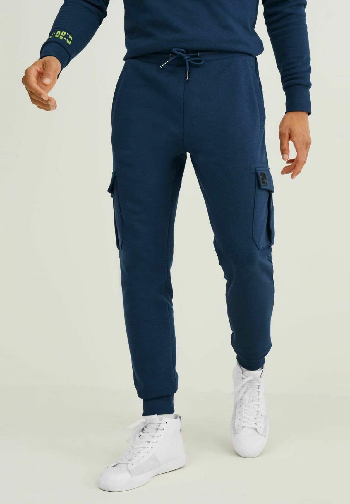 C\u0026A Trainingsbroek - dark blue/donkerblauw - Zalando.nl