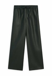 Massimo Dutti Broek - mottled dark green