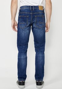 Koroshi STRETCH - Traperice ravnih nogavica - azul