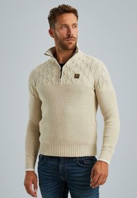 PME Legend PULLOVER - Neule - bone white