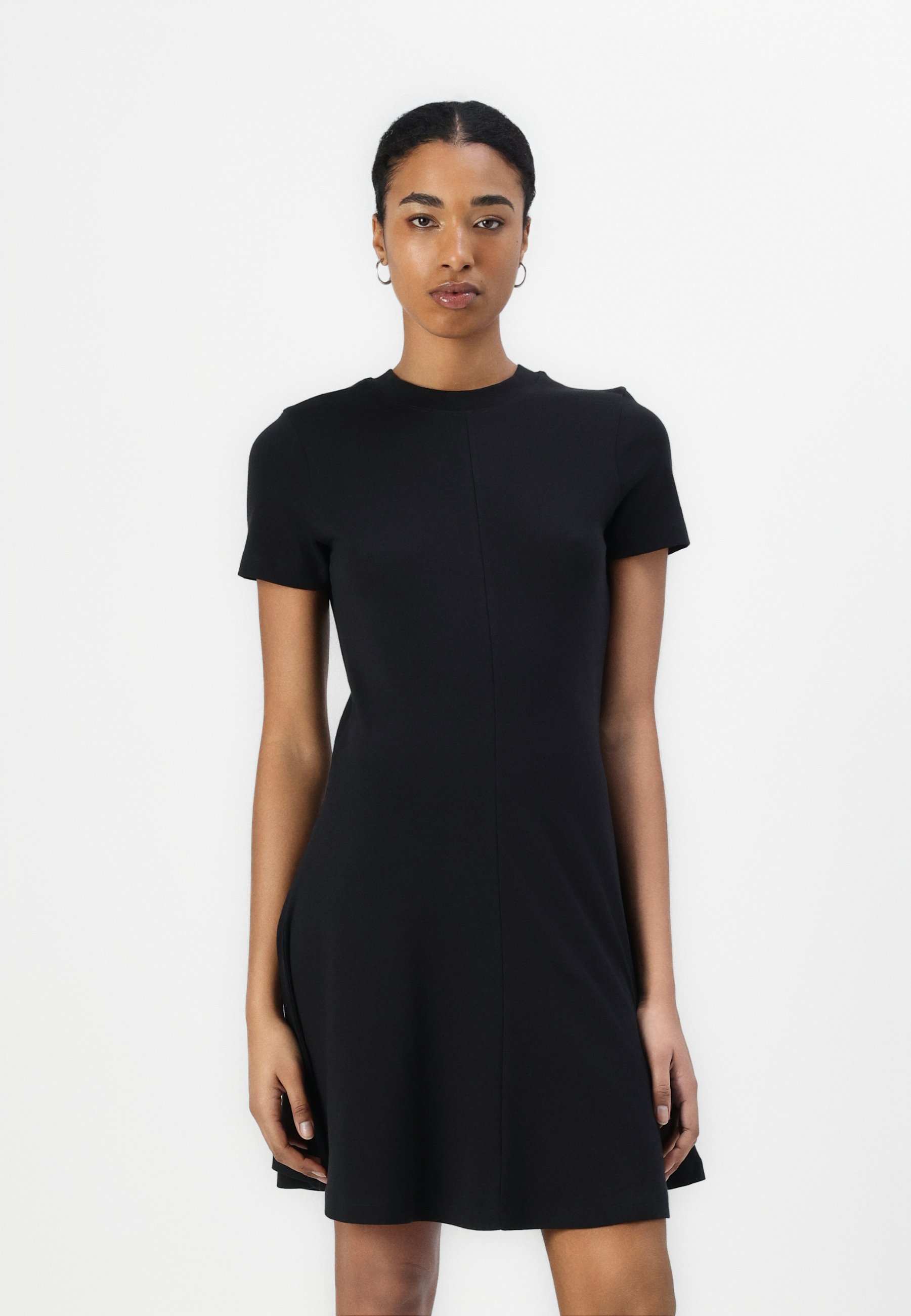 Tommy Hilfiger MODERN DRESS - Jersey dress - black