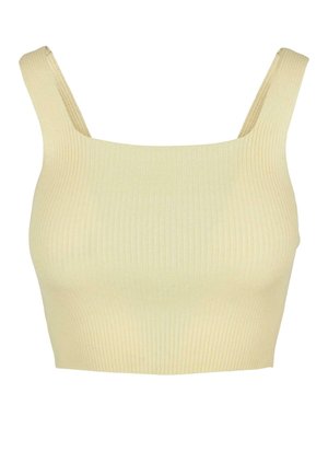 Urban Classics CROPPED - Topper - softyellow
