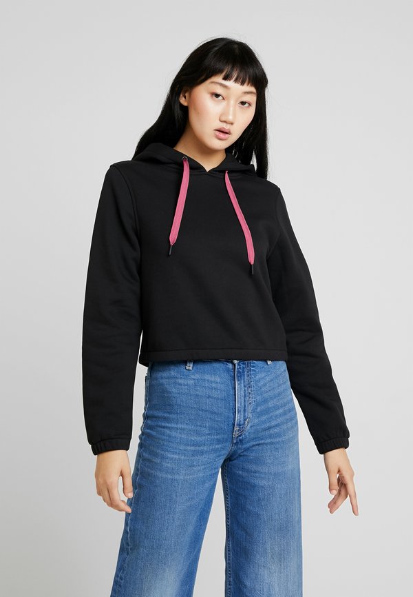 LADIES CONTRAST DRAWSTRING HOODY - Kapuzenpullover