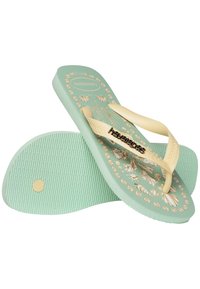 Havaianas TOP TROPICALIA VIBES - Basseinijalatsid - coast green