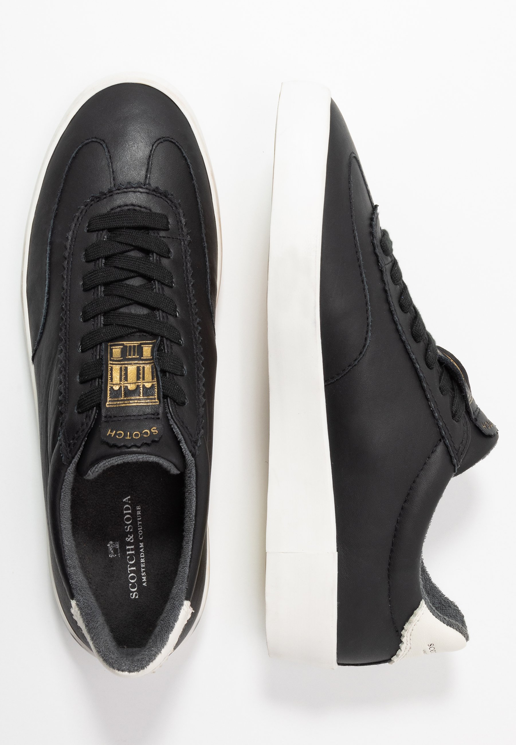 Scotch \u0026 Soda PLAKKA - Trainers - black - Zalando.co.uk
