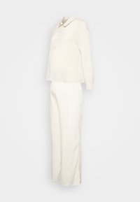 CRINKLE TWO PIECE SET - Calças - cream