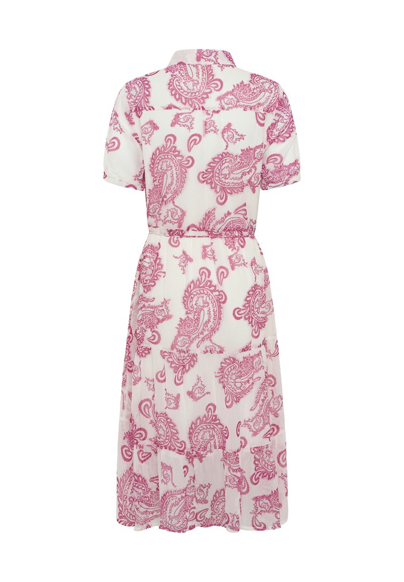 Cream CRSAMIRA MIDI SHIRT DRESS - Shirt dress - fuchsia columbia paisley/light pink - Zalando Cream CRSAMIRA MIDI SHIRT DRESS - Shirt dress - fuchsia columbia paisley/light pink - Zalando
