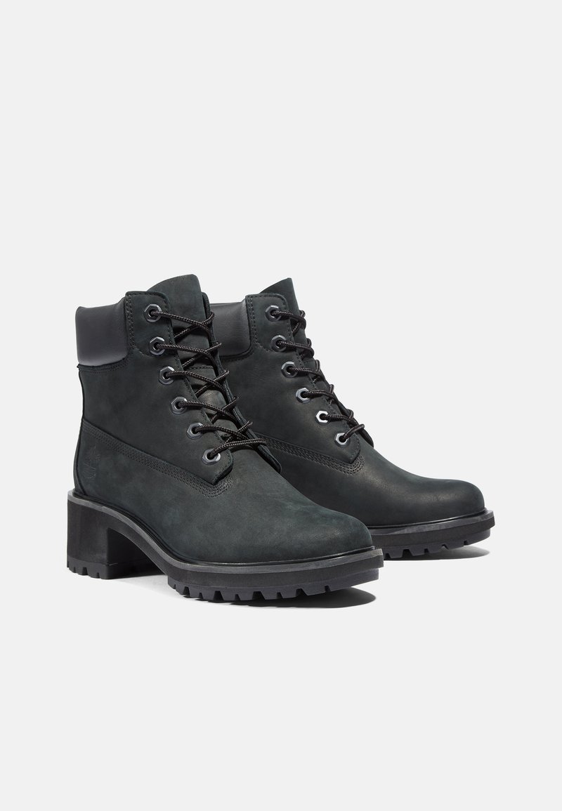 Timberland KINSLEY - Kotníkové boty na platformě - black