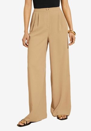 PALAZZO TAILORED  - Pantalon classique - neutral