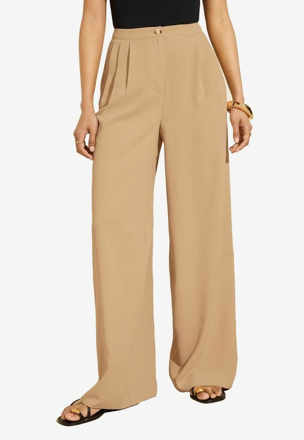 PALAZZO TAILORED  - Stoffhose - neutral