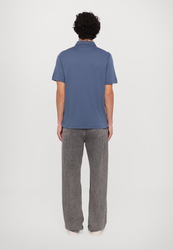 SLEEK ZIP POLO - Polo shirt - chambray3