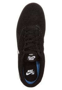 Nike SB CHECK SOLARSOFT - Zapatillas - black/white