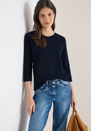 BASIC  - T-shirt à manches longues - blau